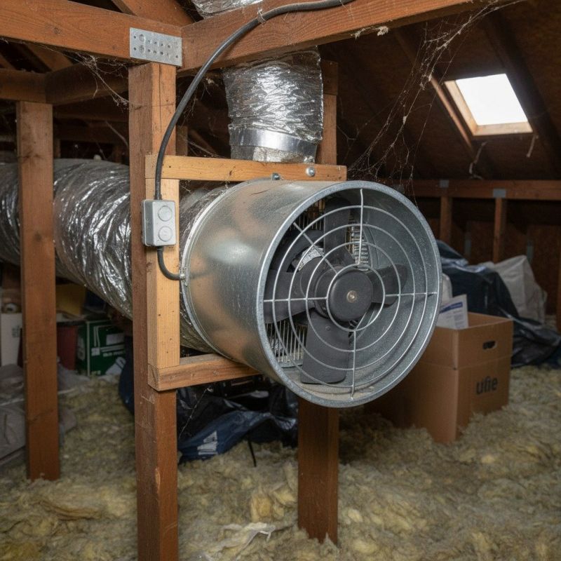 Solar Exhaust Fan Installation in Alpharetta, GA